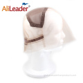 Light Brown Lace Wig Cap Transparent 360 Lace Wig Cap For Wig Making Factory